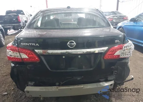 2015 Nissan Sentra Sl из США, поврежденный, VIN 3N1AB7AP1FY293749